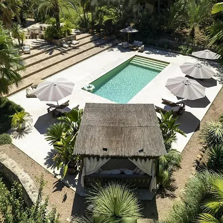 With Wooden-beamed Patio